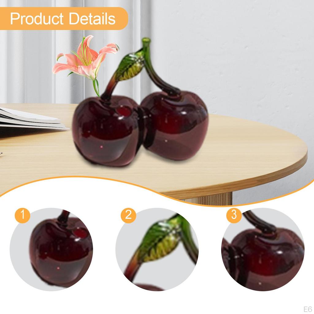 Flower Vase Plant Pot Empty Glass Diffuser Bottle Fruit Decorative for Bedroom