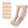 Weuiean One Size Fits Women's Two-Toe Socks, 5-Pair Set, Ankle-Length, Short, Sheer, All, Washable, SSEW-94 (Skin Tone)