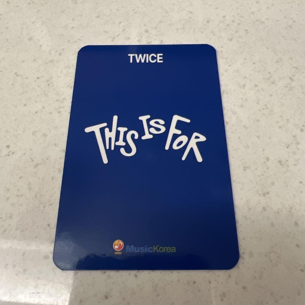 [USED] TWICE THIS IS FOR MUSIC KOREA Special Offer Sana
