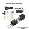 Mini DIY Woodworking Lathe for Bead Grinding, Polishing, and Cutting