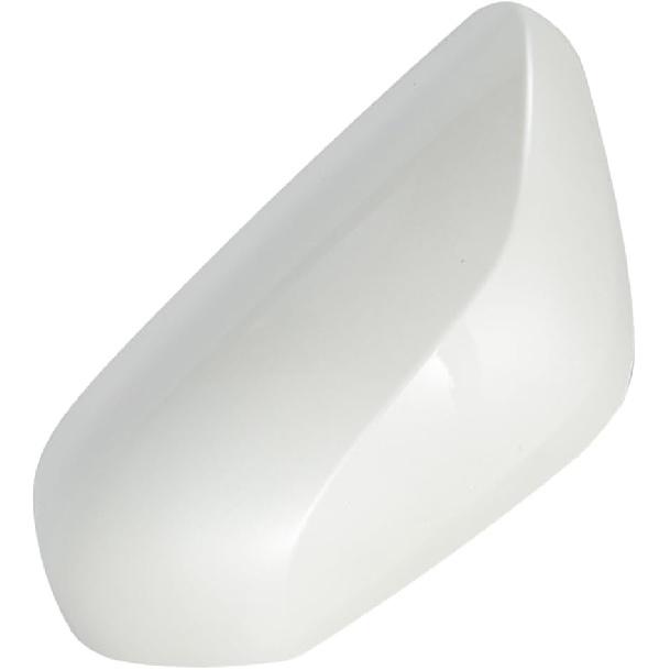 Exterior Rear View Mirror Housing Door Wing Mirror Cover Cap, Rearview Mirror ion Cover Door Side shapeing Trim, White Painted, 2018-2022 Compatible
