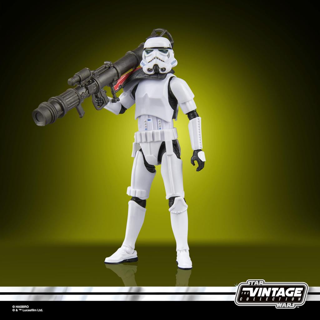 Hasbro Star Wars Vintage Collection Rocket Launcher Trooper, Star Wars Jedi: Survivor Premium 9.5 cm Collectible Action Figure G0917, Authentic