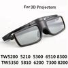 3D Glasses For Epson TW5700 Active Shutter 3D Glasses For Epson 3D TV Rechargeable Bluetooth RF Projector