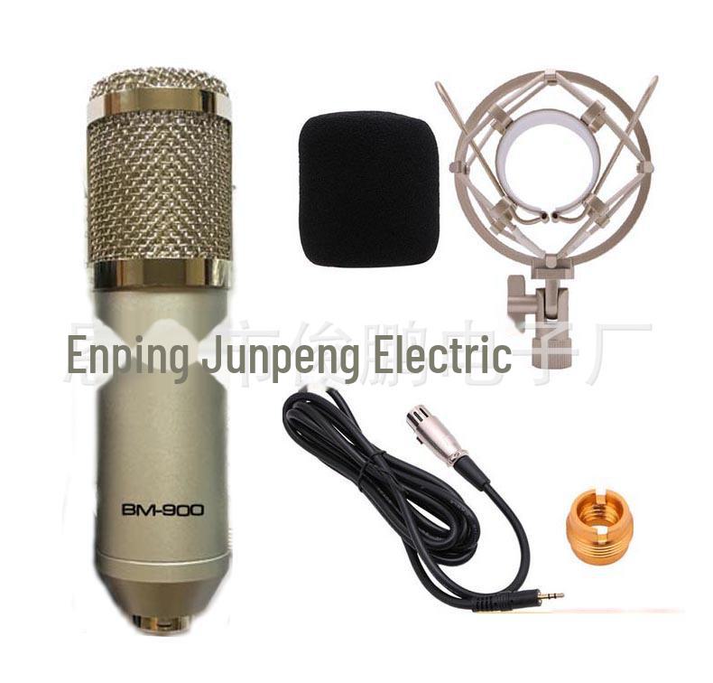 BM-900 Condenser Microphone: Computer Recording, Karaoke, Cross-Border Hot Sale