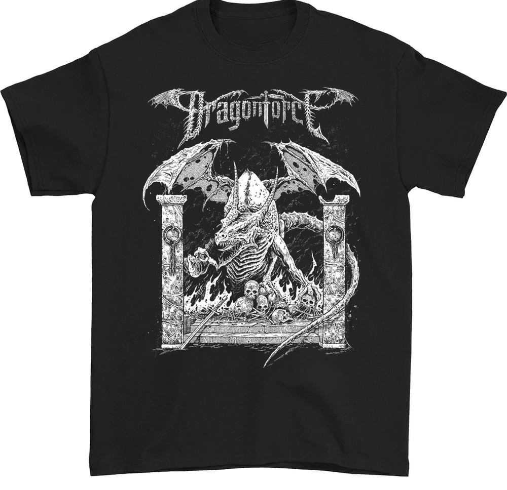 

DragonForce band album Tshirt black Cotton Unisex All Sizes S to 5XL X118 Unisex T-Shirt S