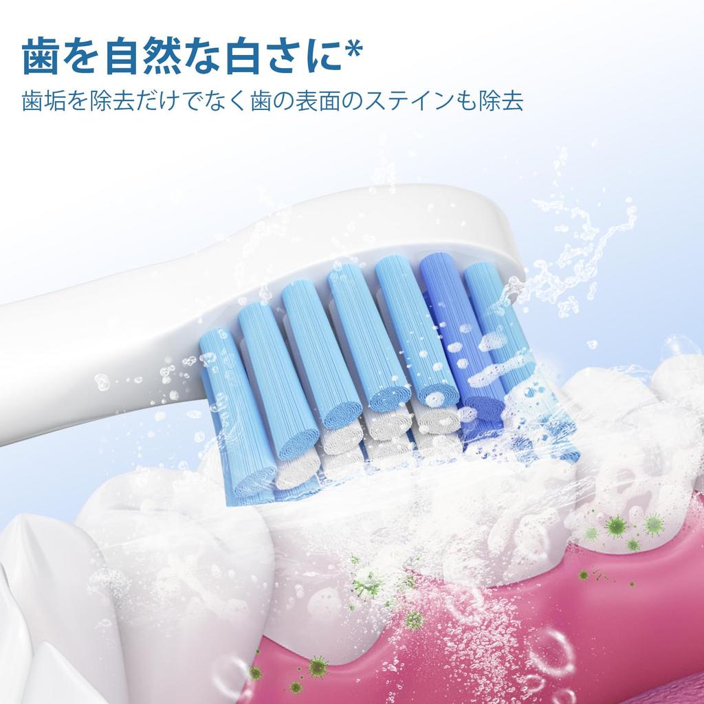 Trustnice Mini Replacement Brush Set for Philips Sonicare Electric Japanese 6 Brushes Toothbrushes, Compact, Size,