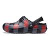 Crocs Classic Clog Sport Shoes Unisex Clogs Black Red Gray 206568-6RQ