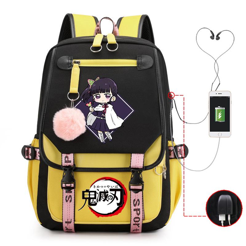 

Клинок уничтожения призраков Чанэху Начальная и средняя школа Школьный рюкзак Рюкзак в стиле новой академии 41*27*14cm