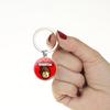 Roblox Game Character Key Ring Glass Dome Key Ring Gamer Accessory For Game Fans Kids Adults Collectible Holiday Gift Premium Quality