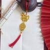 Chinese New Year Decorations 2026 Year of Horse Lucky Feng Shui Charm Zodiac Horse Hanging Tassel Pendant for Fortune Wealth Success Home Car Bonsai