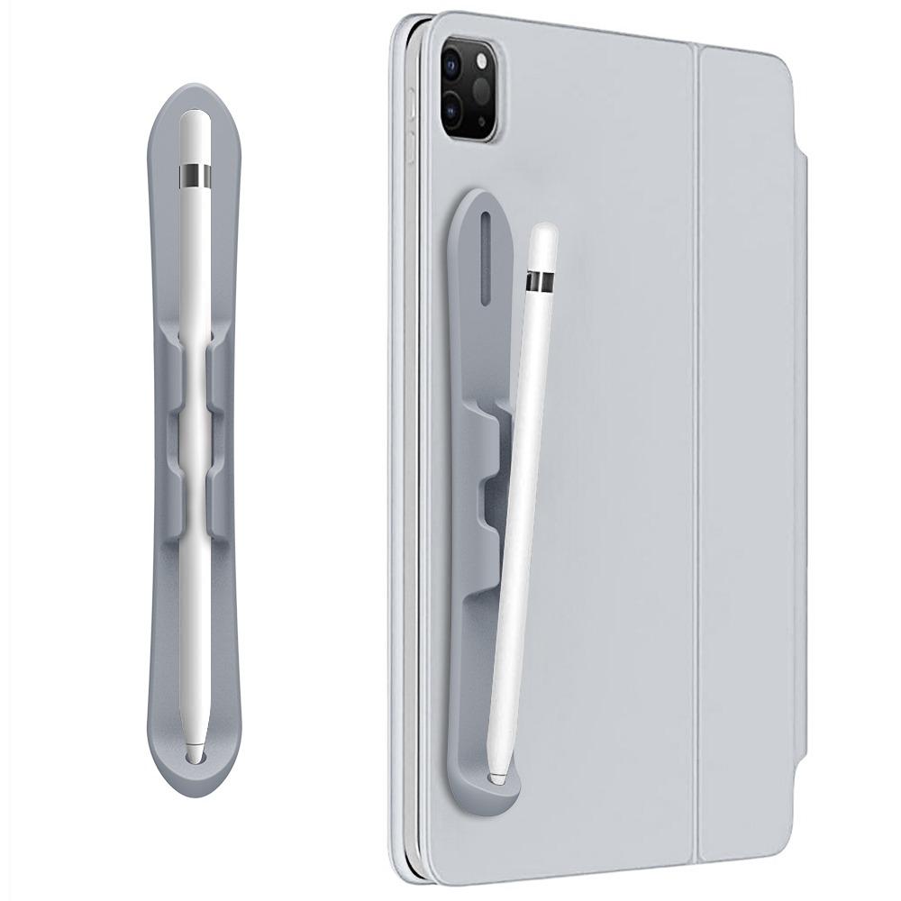 

Silicone Pencil Holder Anti-loss Pen Clip Tablet Touch Pen Slot for Pencil 1st/2nd Generation серый