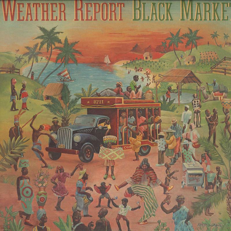 LP Record WEATHER REPORT - Black Market PC34099 COLUMBIA 1976 US Jazz Used