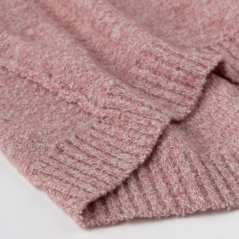 Sinuofude Damen Frühling Rundhals Strickoberteil