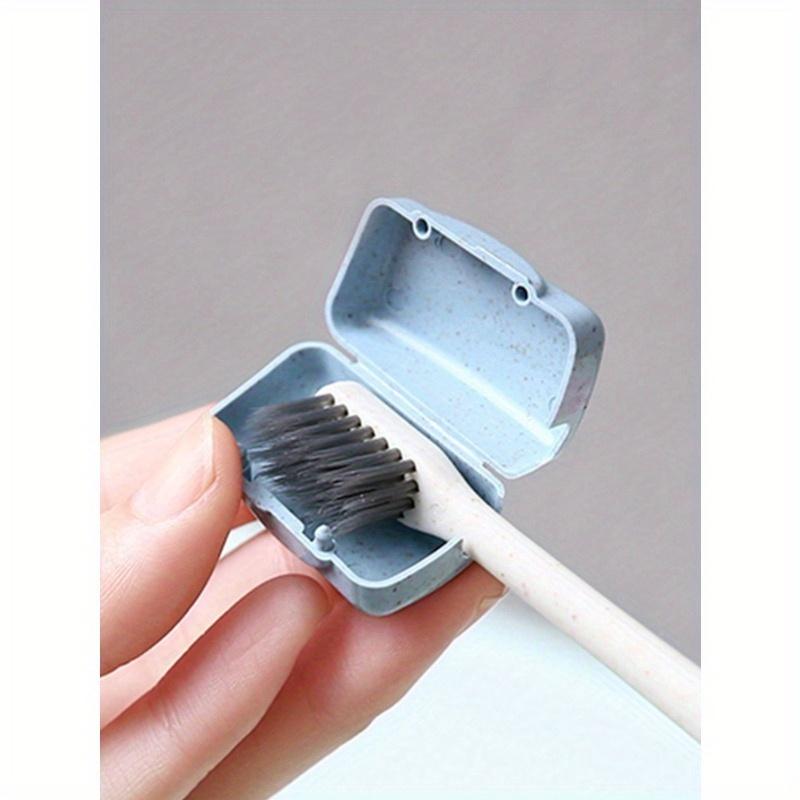 Silica Gel Portable Toothbrush Case - Keep Your Toothbrush Clean & Safe On The Go!Travel Essentials, Travel Organizer for Beach, Summer Vacation Back