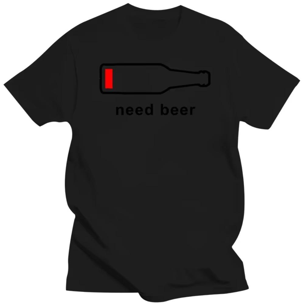 Oversized T Shirt Graphic Tees Women Men Clothing Funny Need Beer Print Summer T-shirts Short Sleeve Oversized T Shirt Mens Top