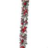 6 Ft Christmas Wreath DIY Decor Rattan Garland for Party Porches Bedrooms Window Outdoor