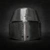 14th Century Great Helmet with Stand Medieval Crusader Knight Steel Armor Helmet for LARP, SCA, Reenactment Cosplay Gift