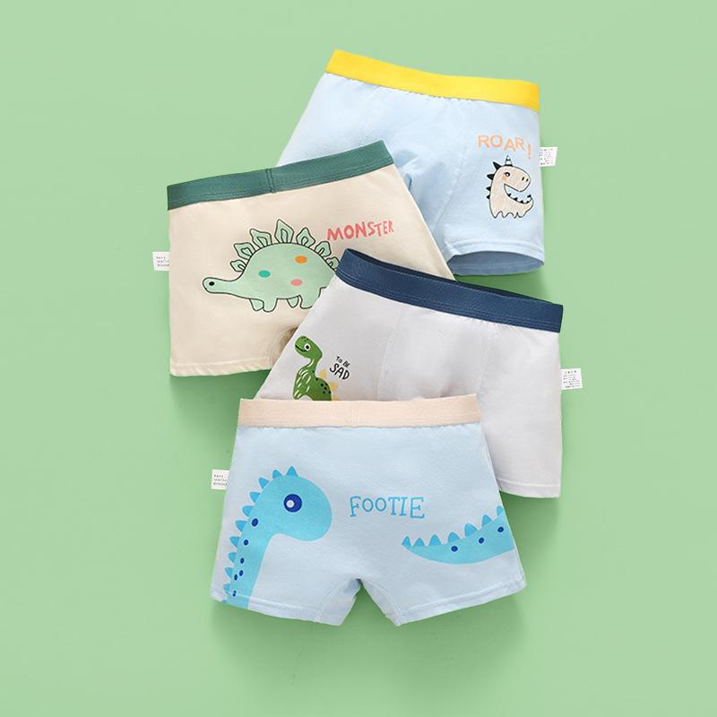 Kids' Cotton Boys' Boxer Briefs - Sizes for Small Kids To Teenagers