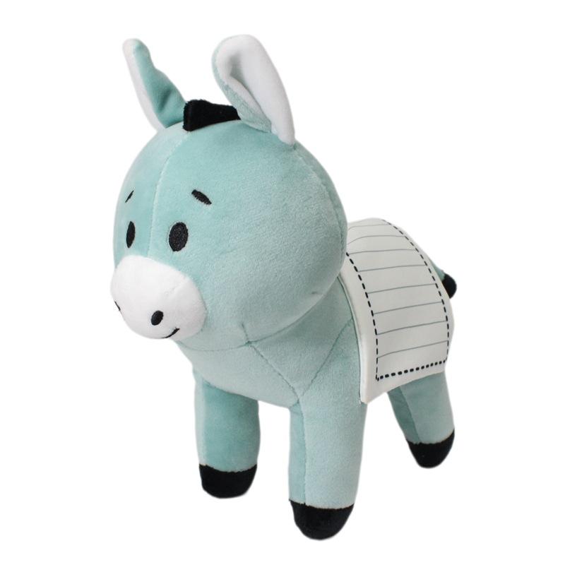 

Jesus Christ Donkey Blue Plush Toy Doll Pillow Soft Pp Cotton Gift Childrens