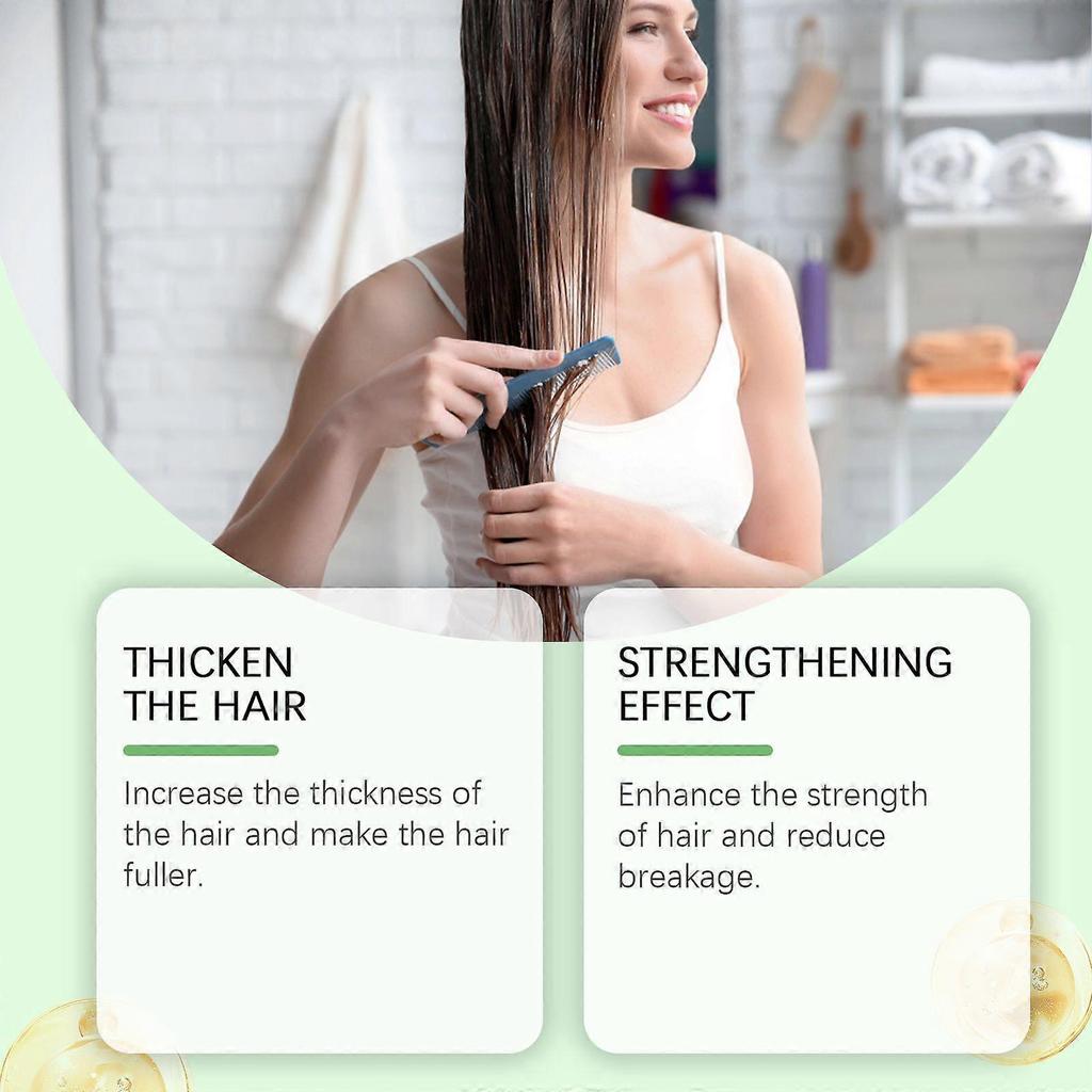 Hoegoa Rosemary Thickening Shampoo - Plant-Based Oil Control, Nourishing, Moisturizing, Repairing, Volumizing, And Refreshing Shampoo