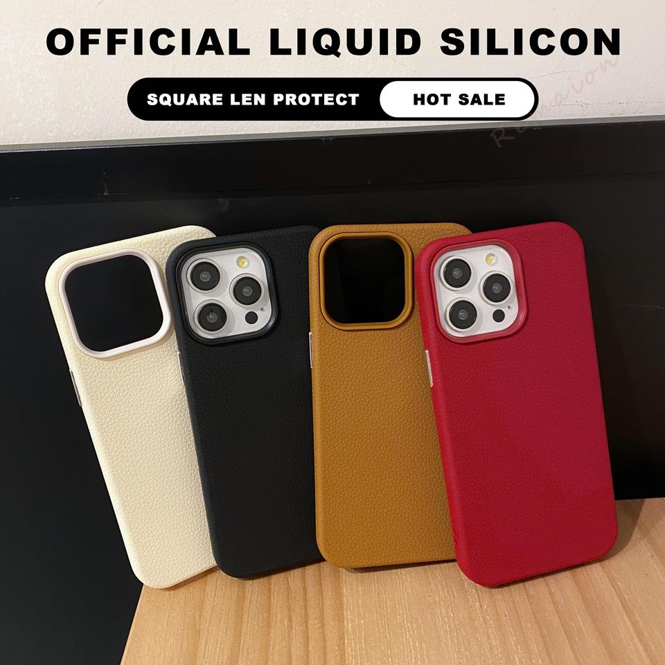 

New Luxury Leather Phone Case For iPhone 16E 15 14 16 Plus 11 12 13 16 Pro Max 14Pro Silicone Protector Gift Shockproof Cover For iPhone 16E