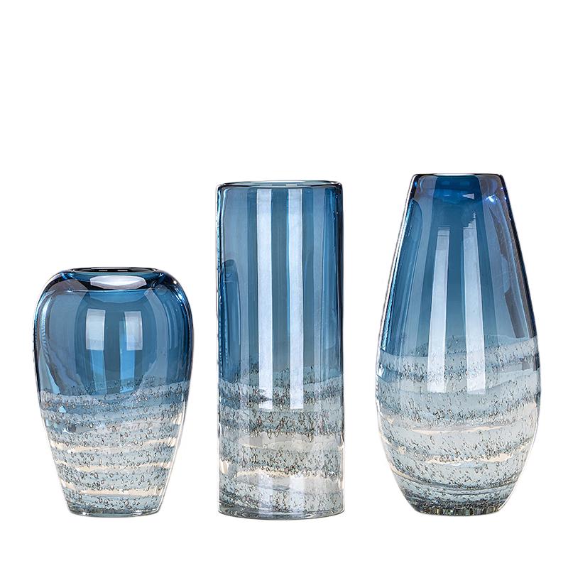 Lianpin Hui Simple Wave Glass Vase