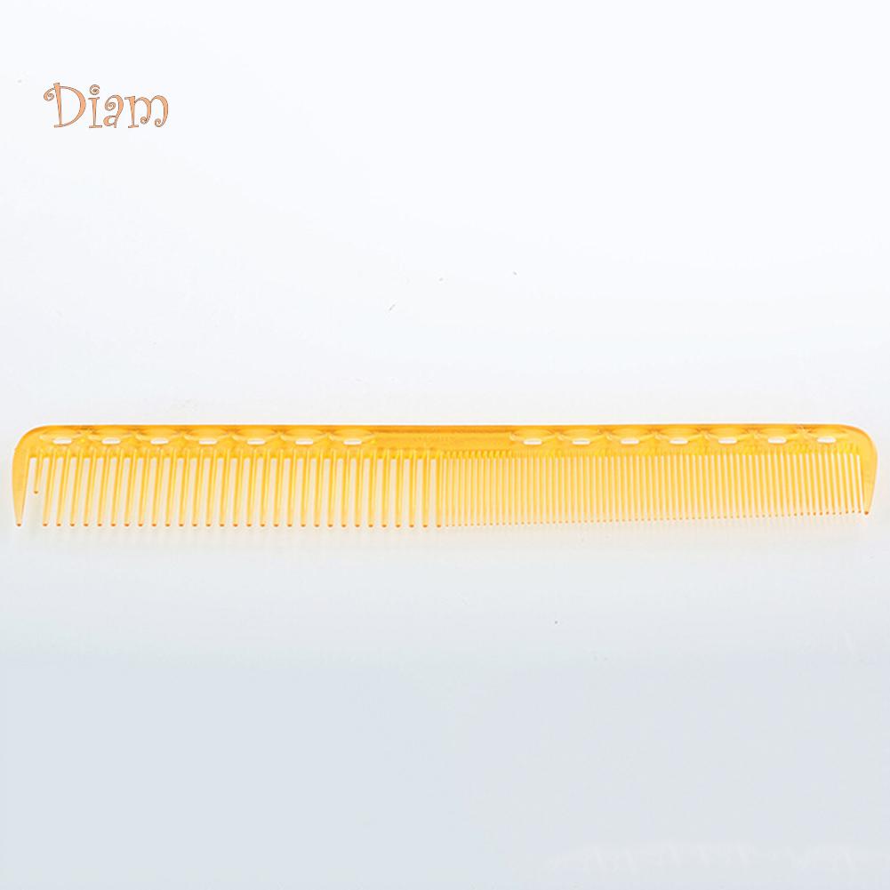NO.INS Flat Top Hair Cutting Comb Resin Anti-static Hairdressing Thin Brush Tool Hair Comb Massage