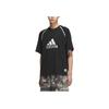 Adidas Originals Badge Soft Comfortable Simple Logo Versatile Short Sleeve T-Shirt Men Tops Black KC3861