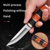 Premium Stainless Steel Meat Knife - High-Quality Utility Knives, Backyard Barbecue Gatherings, Portable, Premium Leather Sheath