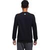 Adidas EI GFX CS Long Sleeve Crew Neck Sweatshirt Men Sweatshirt Black DT2479