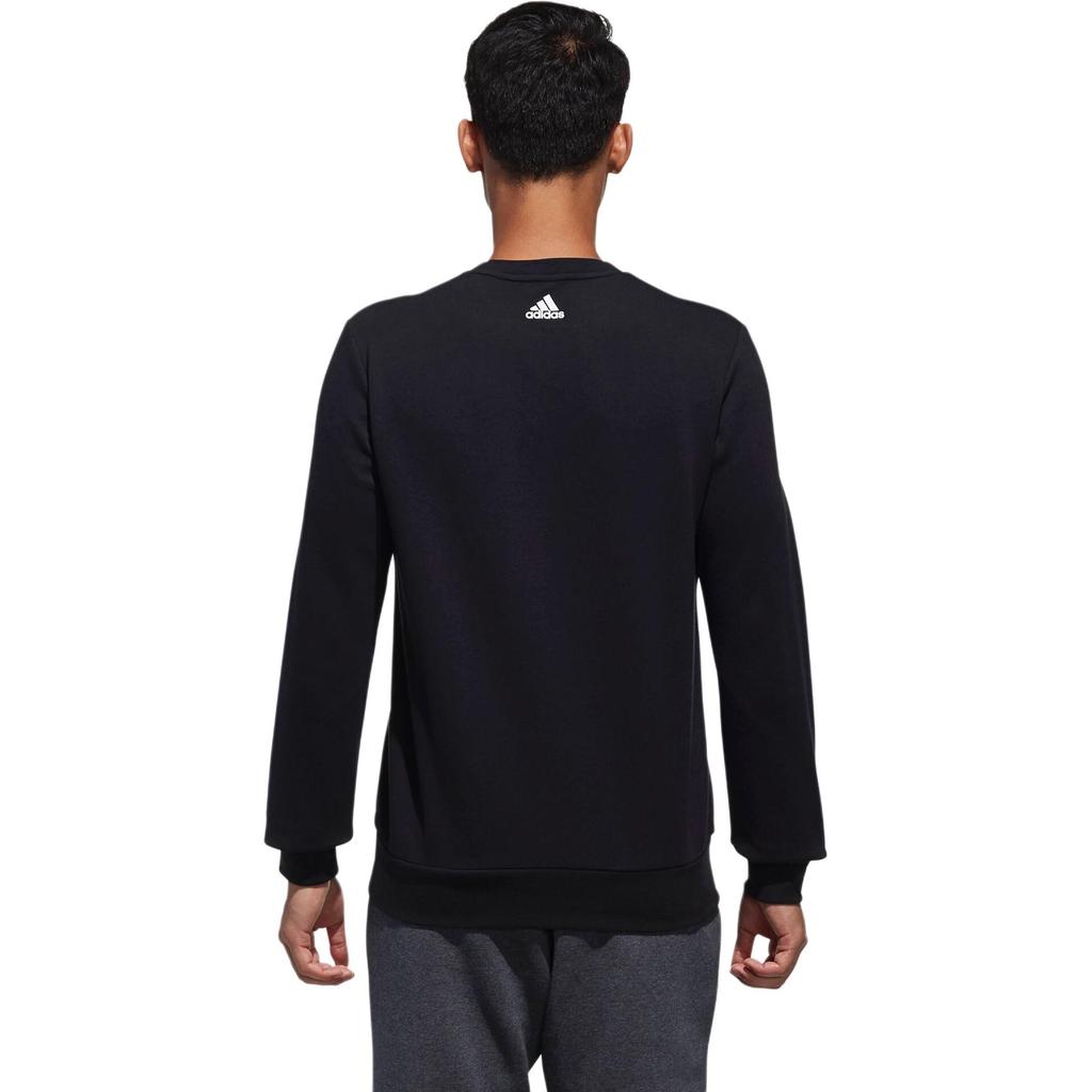 Adidas EI GFX CS Long Sleeve Crew Neck Sweatshirt Men Sweatshirt Black DT2479