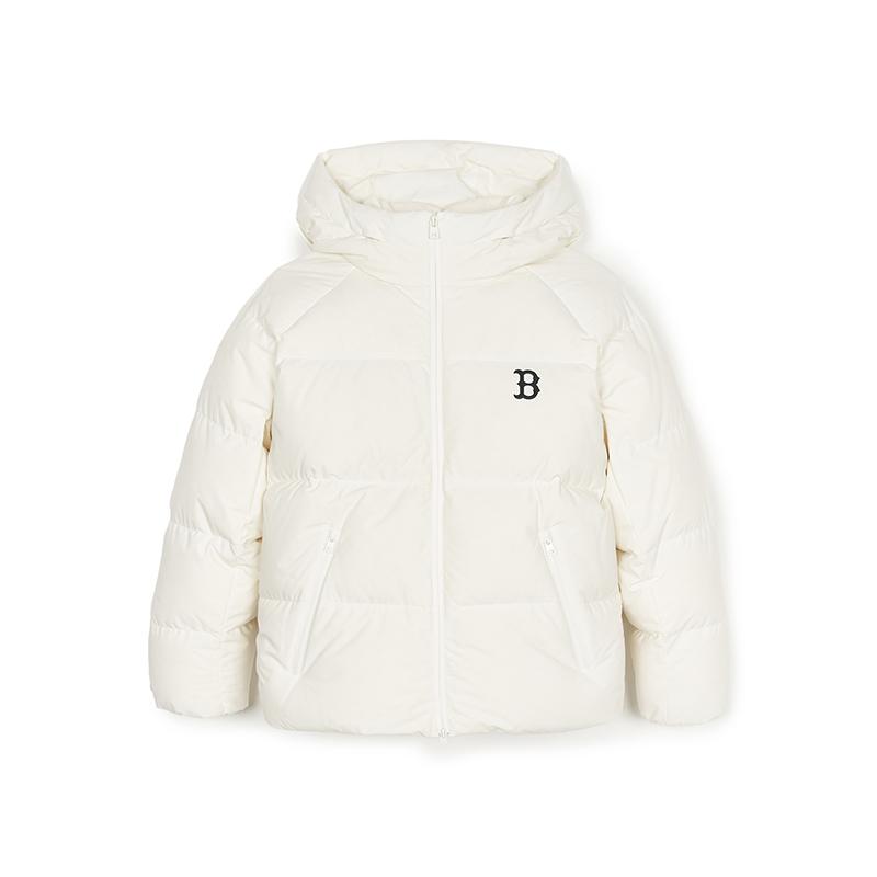 New MLB Boston Red Sox Down Jacket Unisex Cream 3ADJB1146-43CRS
