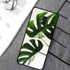 Leaves Monstera Green Phone Case For Samsung A3 A5 J1 2016 J3 J5 J7 2017 J4 J6 Plus A6 A8 A7 A9 J8 2018 Cover