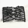 Peigne Magique Vintage Double Pince Extensible Épingles à Cheveux Perles pour Coiffure Femme