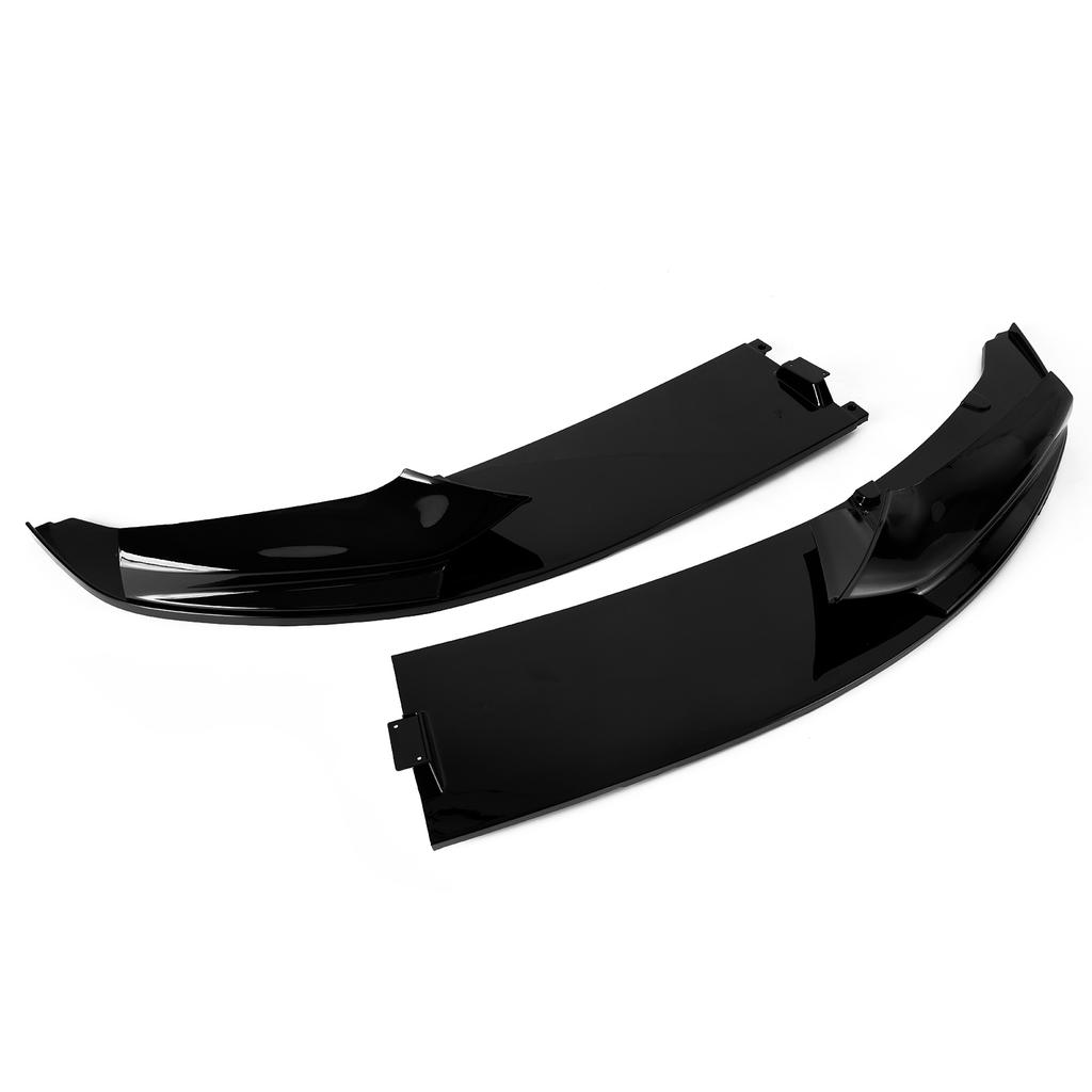 Gloss Black Front Splitter Lip Diffuser Fit BMW 5 Series F10 M Performance