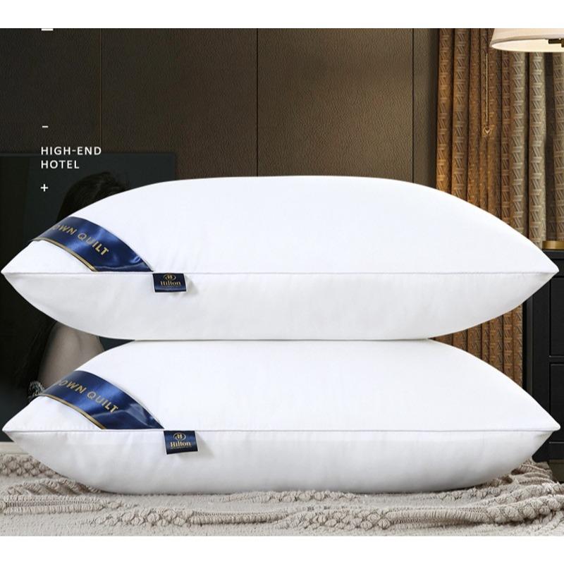Poduszka z alternatywnego puchu dla dorosłych - Podpora szyi Poduszka do akademika Hipoalergiczna Pluszowa pościel i Prezent dla zdrowego snu