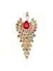 1-Piece Colorful Peacock Rhinestone Glass Brooch, Creative Retro Animal Corsage, Personalized Clothing Accessory