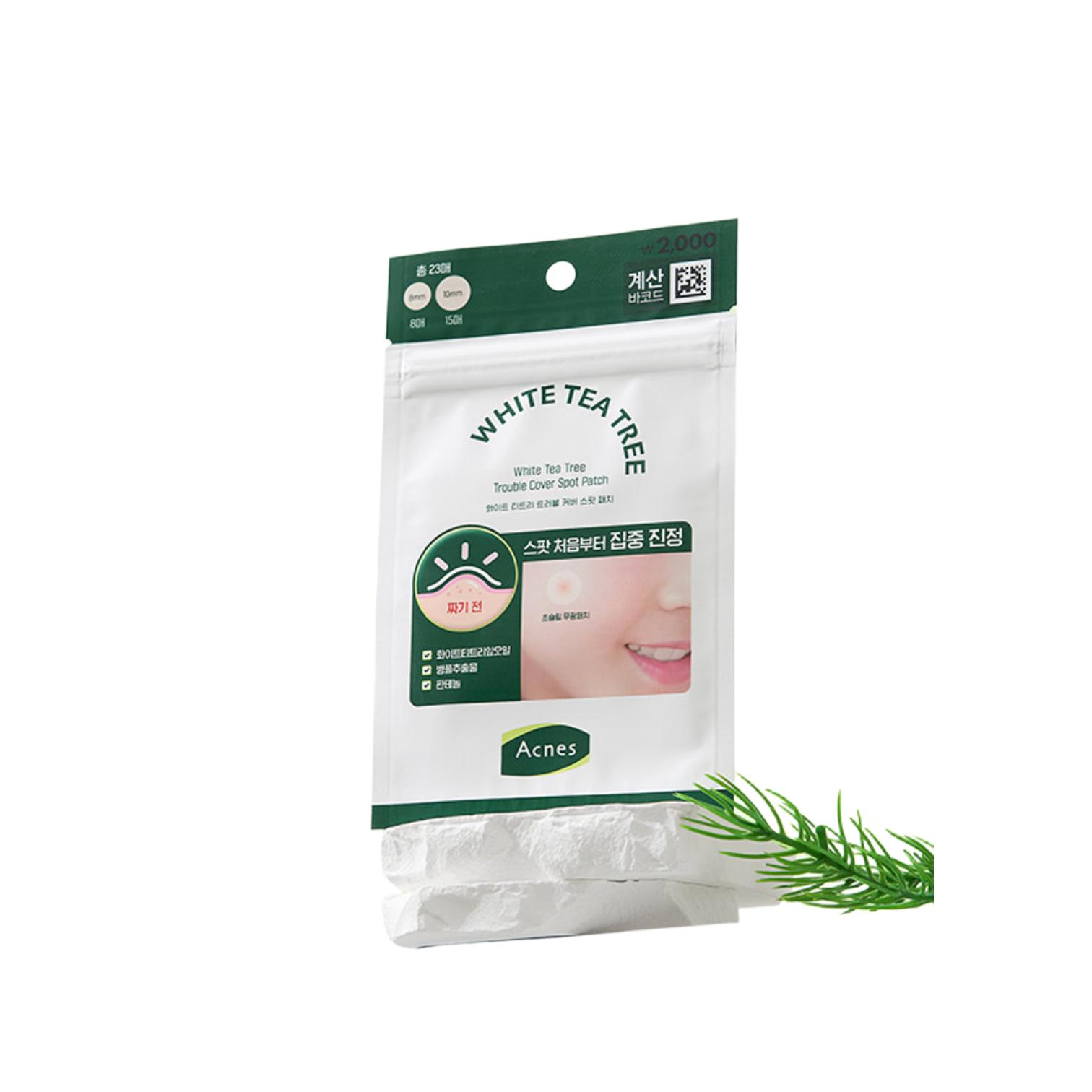DASIO KOREA acnes Белый чайное дерево 6 типов зелёный