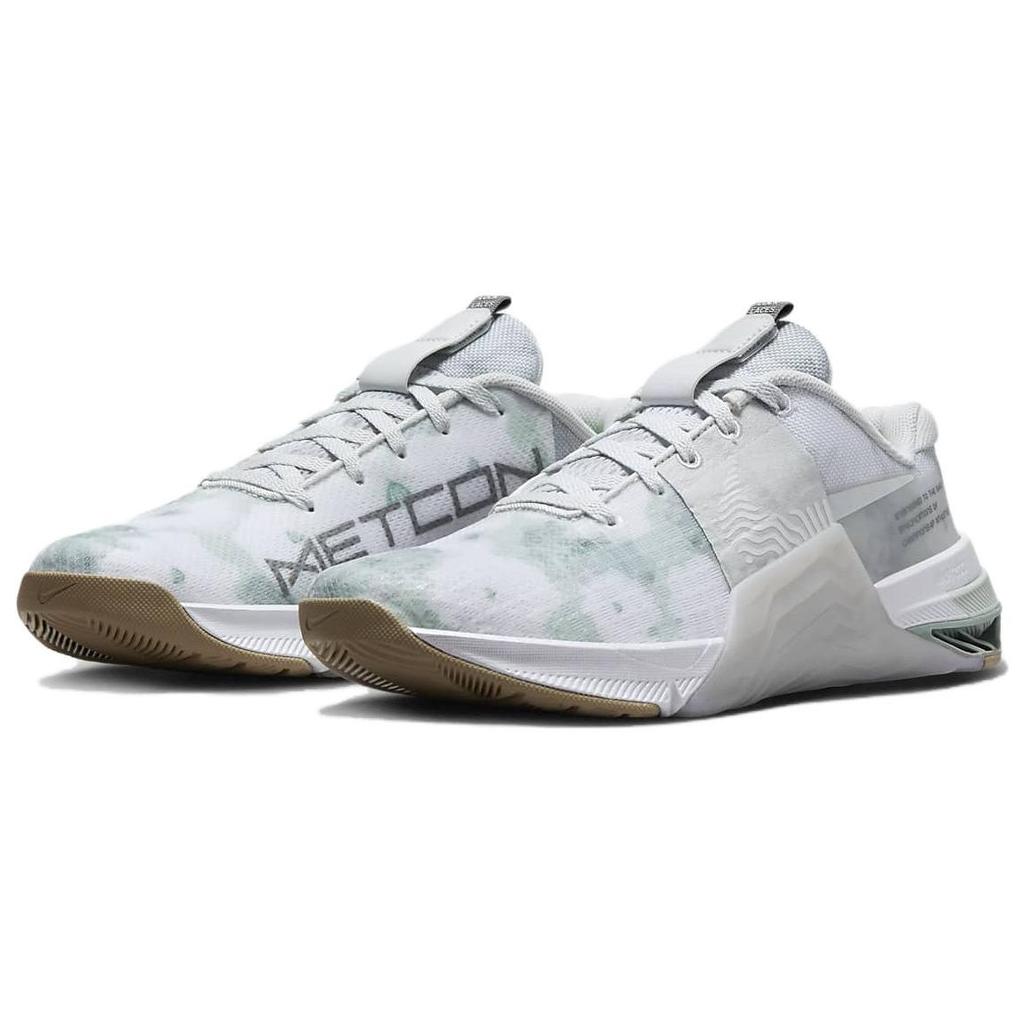 Nike Metcon 8 Prm Shock Absorbing Non-Slip Durable Low-Top Training Shoes Women Sneaker Gray DV9011-001