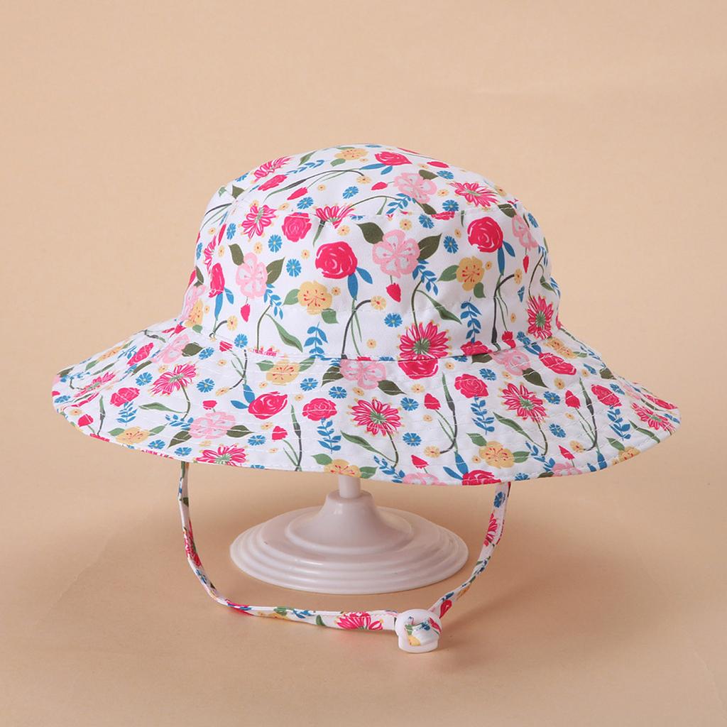 Sommerhut Baby Sonnenblende Kinder Sonnenhut Anti-Ultraviolett Bucket Cap Jungen und Mädchen