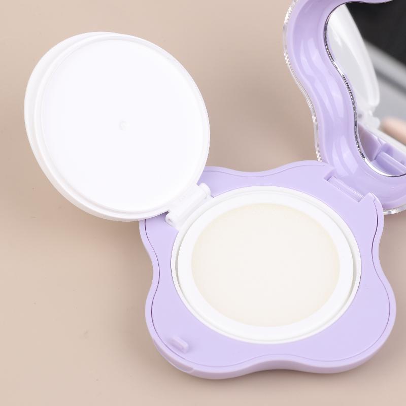 Air Cushion Foundation Diy Box Mini Cute Empty Puff Box Portable Mirror For Bb Cream Cosmetic Makeup Case Container With Sponge