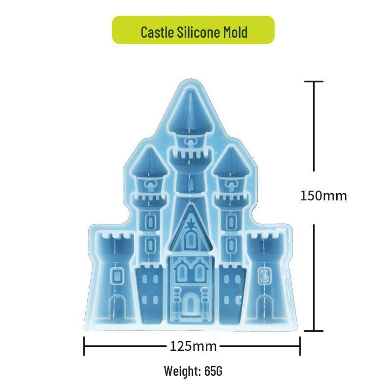 Dreamy Castle Silicone Mold for Handmade Ornaments