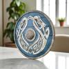Medieval Dragon Viking Wooden Shield Battle Ready Knight Viking Round Shield Premium Quality Wolf Cosplay Halloween Wall Decor Gift