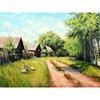 Scenery Diy Painting 5d Diamond Mosaic Cross Stitch Landscape Diamond Embroidery Decorations For Home