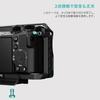TILTA Camera Cage Compatible with Sony Lightweight Kit with Cooling Compact NATO Top Handle and 18mm NATO Rail Attachment Titanium Gray A6700, System,