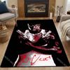 1PC Dual guns with pendant Carpet for Living Room Bedroom Sofa Home Decor Rus Non-slip Floor Mat Luxury Gift