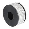 Silicone Resin Wire, Silicone Wire, 22 AWG, White Spool, Length 30m, Electro-Tinned Copper,