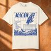 Macaw Comfort Colors® T-Shirt, Vintage 90s Facts Tshirt, Ornithology Shirt, Bird Lover Gift, Nature Science Unisex Top