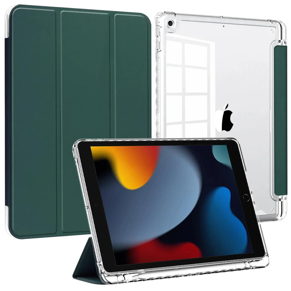 New Acrylic HD Case for IPad Pro M5 11 13 Inch Funda for Ipad Pro 6 Th Generation (M5) Case with Pencil Holder Shockproof Cover