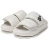 MLB LA DODGERS Slip Resistant Abrasion Resistant Slide Slippers Unisex White Sneakers 3ALPBLX43-07IVS